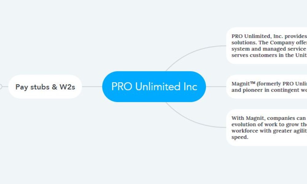 Pro Unlimited Pay Stubs & W2s